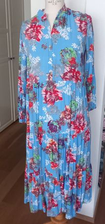 Midikleid Last Queen Kleid Gr. M L Blumenkleid Boho