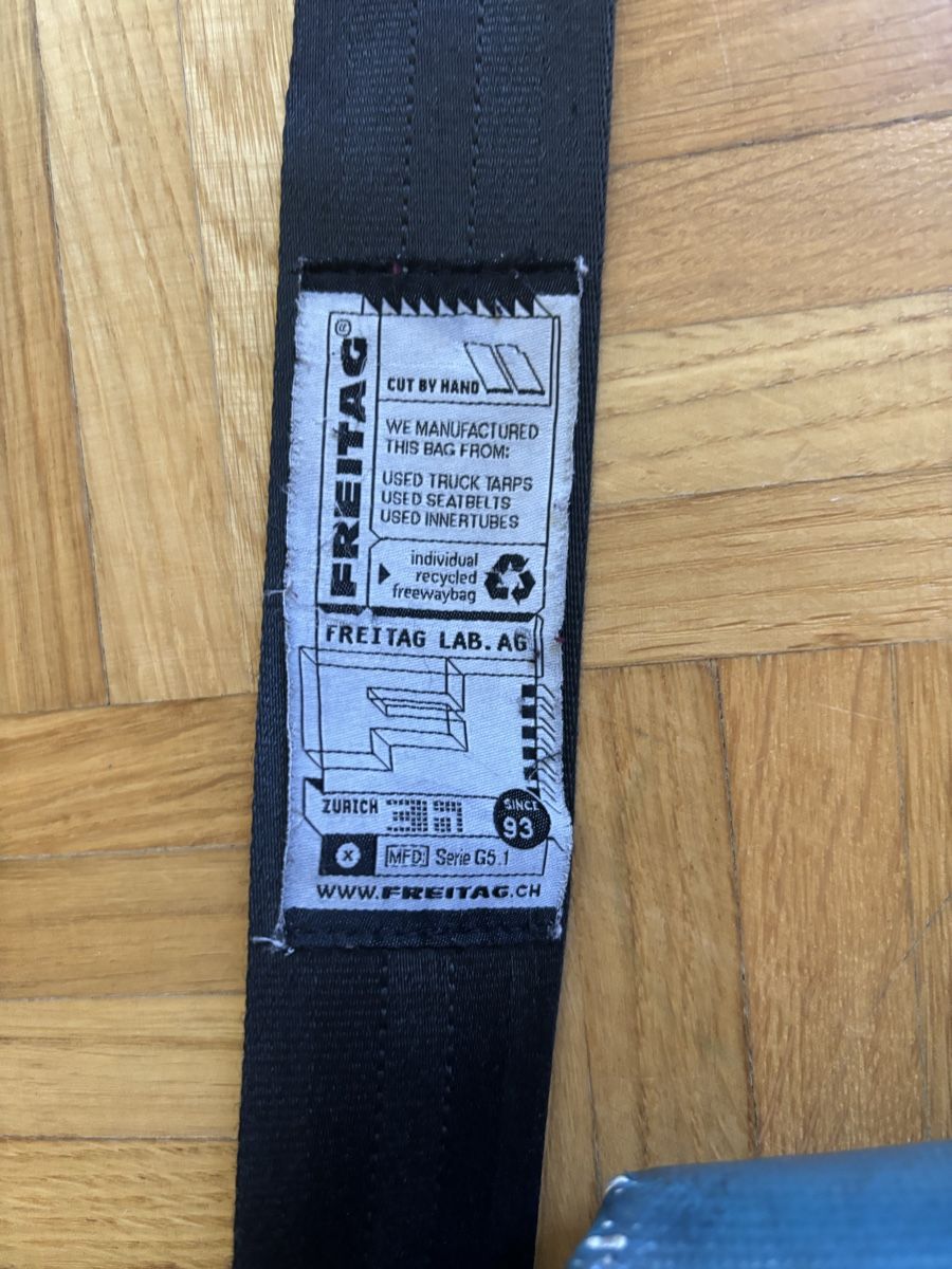 Freitag Taschen: Freitag F14 Dexter Messenger Bag – Gebraucht aus Zürich von Smesskammer 1