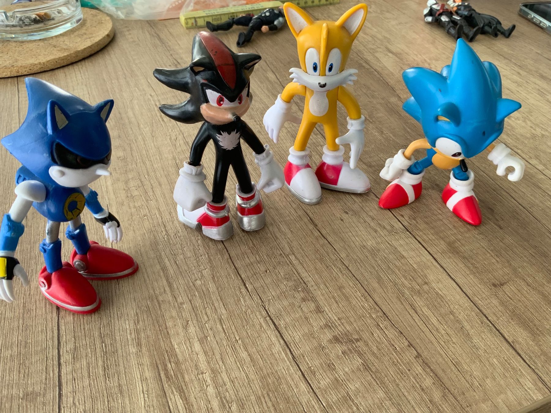 Statuette: Schnäppchen 4er Set Sonic Action Figuren – Usato da Schübelbach venduto da S1CH 1