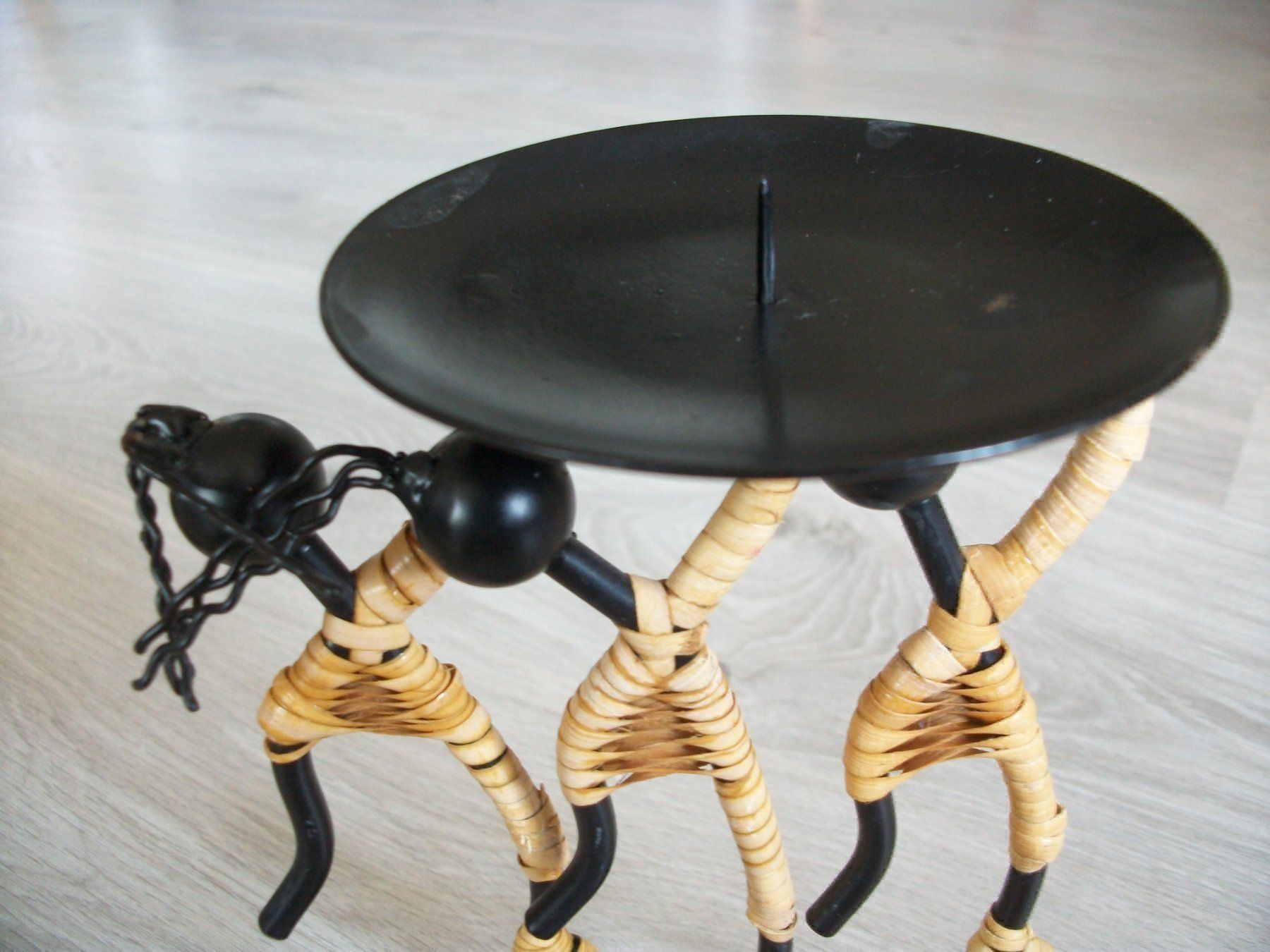 Portacandele: 60er Bror Bonfils String Kerzenständer 50er Mod. Mid Century – Usato da Erschwil venduto da Karabella 4
