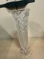 Vase en cristal taillé, vintage, élégant
