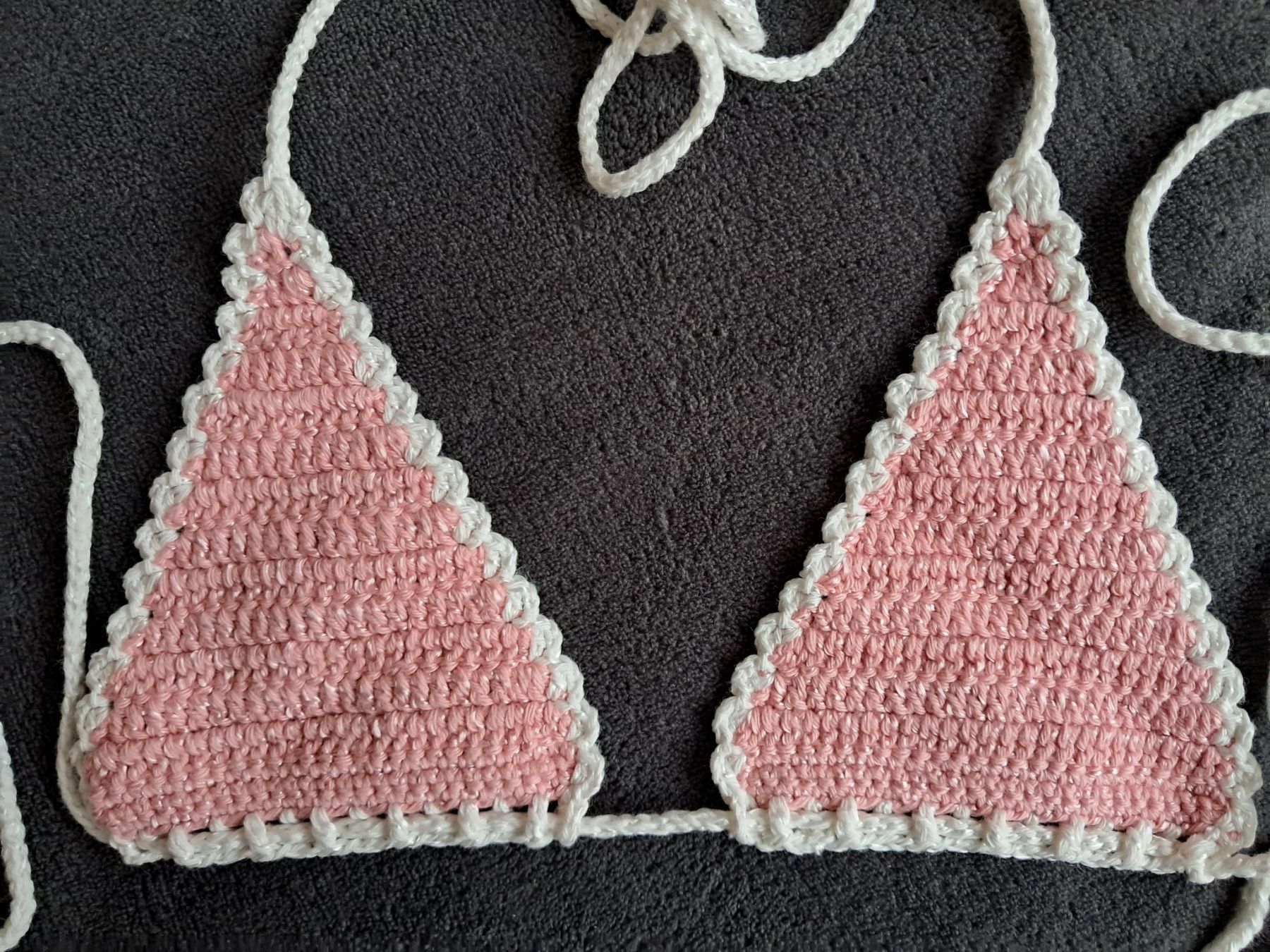 Badekleider & Bikinis: Häkel Bikini Set (String) handgemacht - grosse S – Neu (gemäss Beschreibung) aus Dübendorf von aga1_b 1