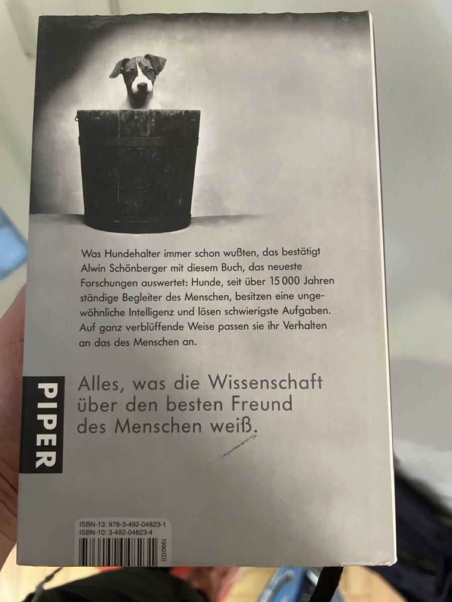 Libri: Die einzigartige Intelligenz der Hunde, Alwin Schönberger – Usato da Zürich venduto da jeroendy 1