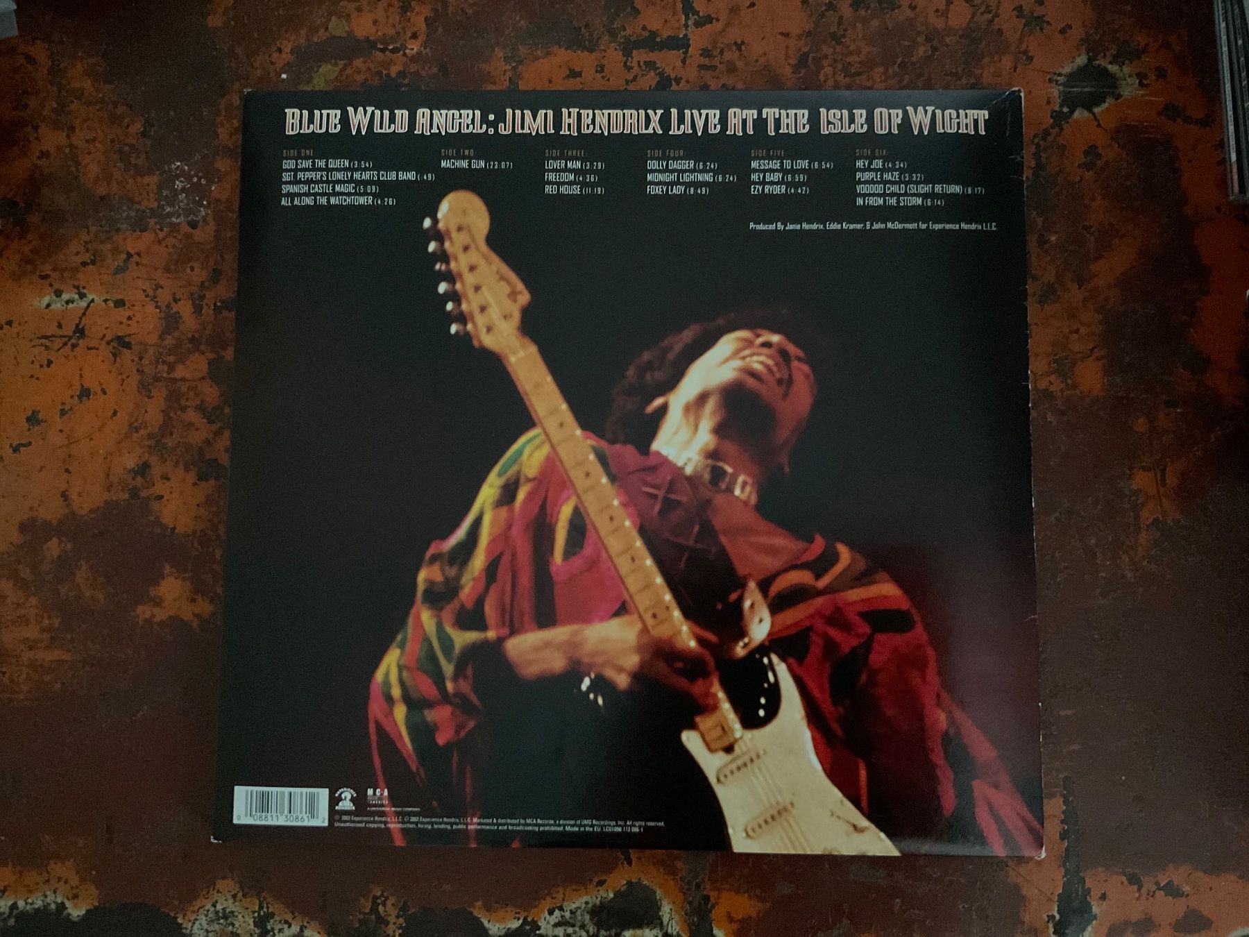 Dischi in vinile: Jimi Hendrix Blue Wild Angel 3 LP – Usato da Delémont venduto da vinylfreak01 1