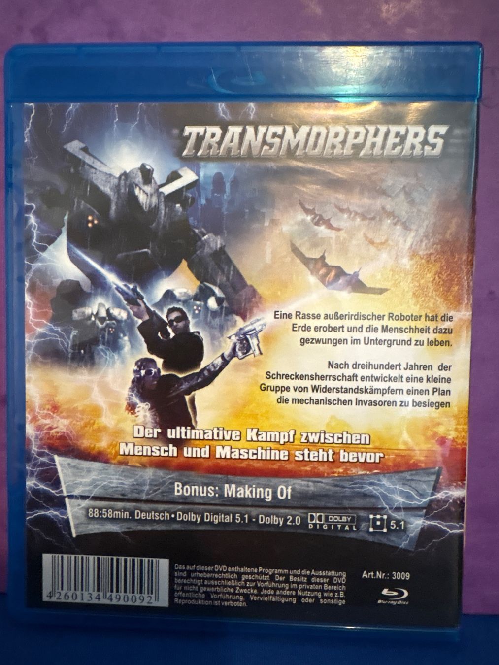 Tutti i DVDs: Transmorphers -  TWINT – Usato da Spreitenbach venduto da SwissTradeMan 1