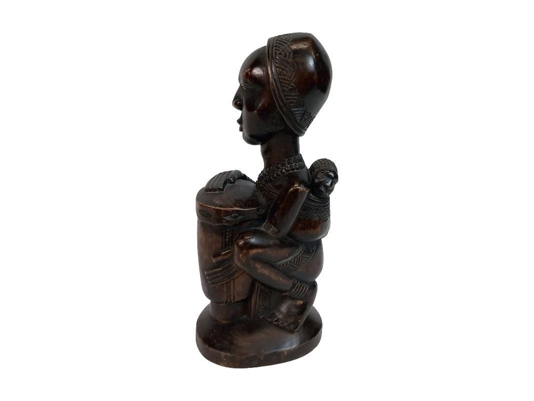 Sculture & Statue: Afrikanische Frau mit Kind – Usato da Hünenberg venduto da Restwert_Zug