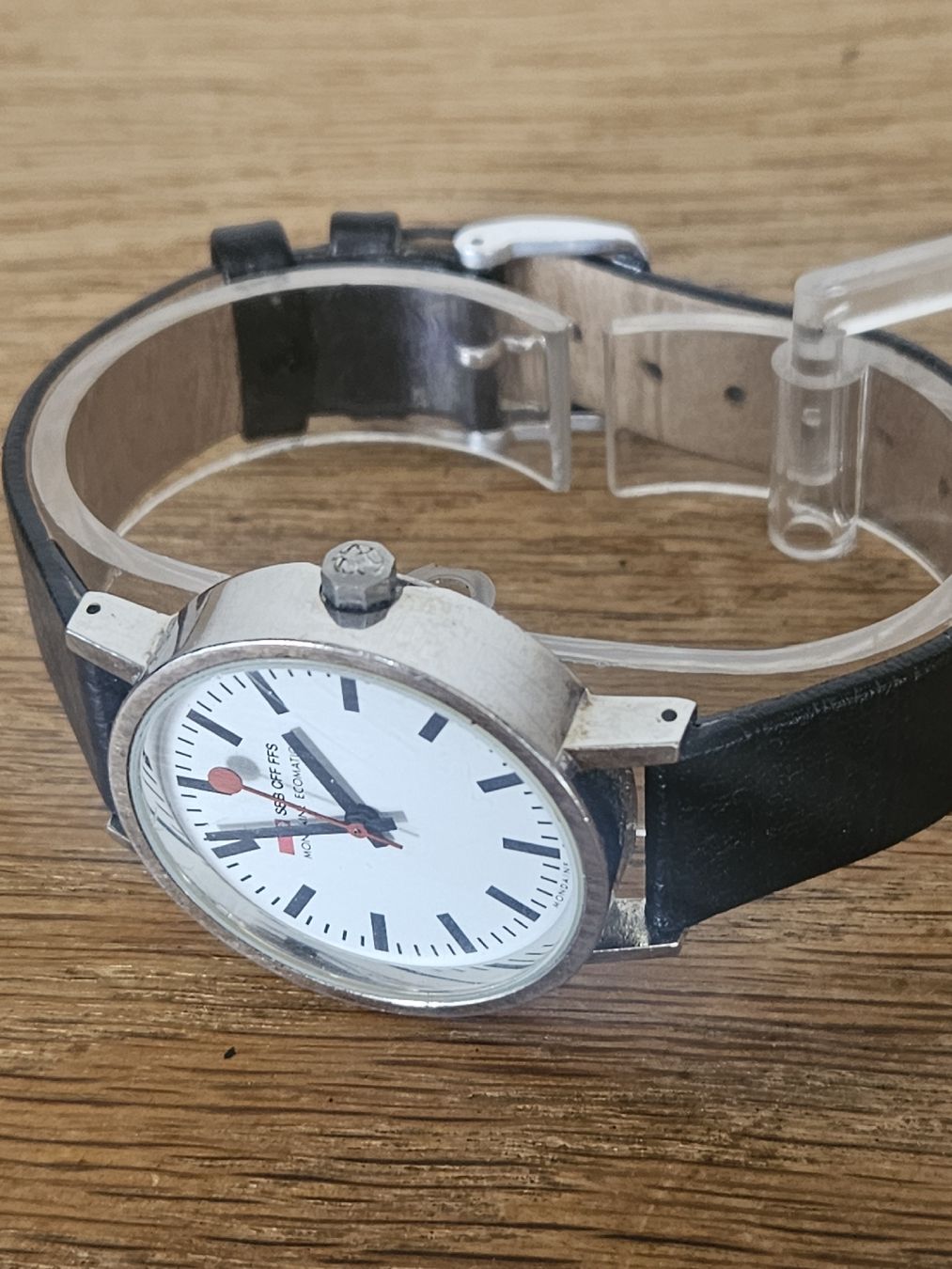 Mondaine Orologi: Mondaine SBB Automatic Uhr 33mm – Usato da Flamatt venduto da pie_f9zm 5