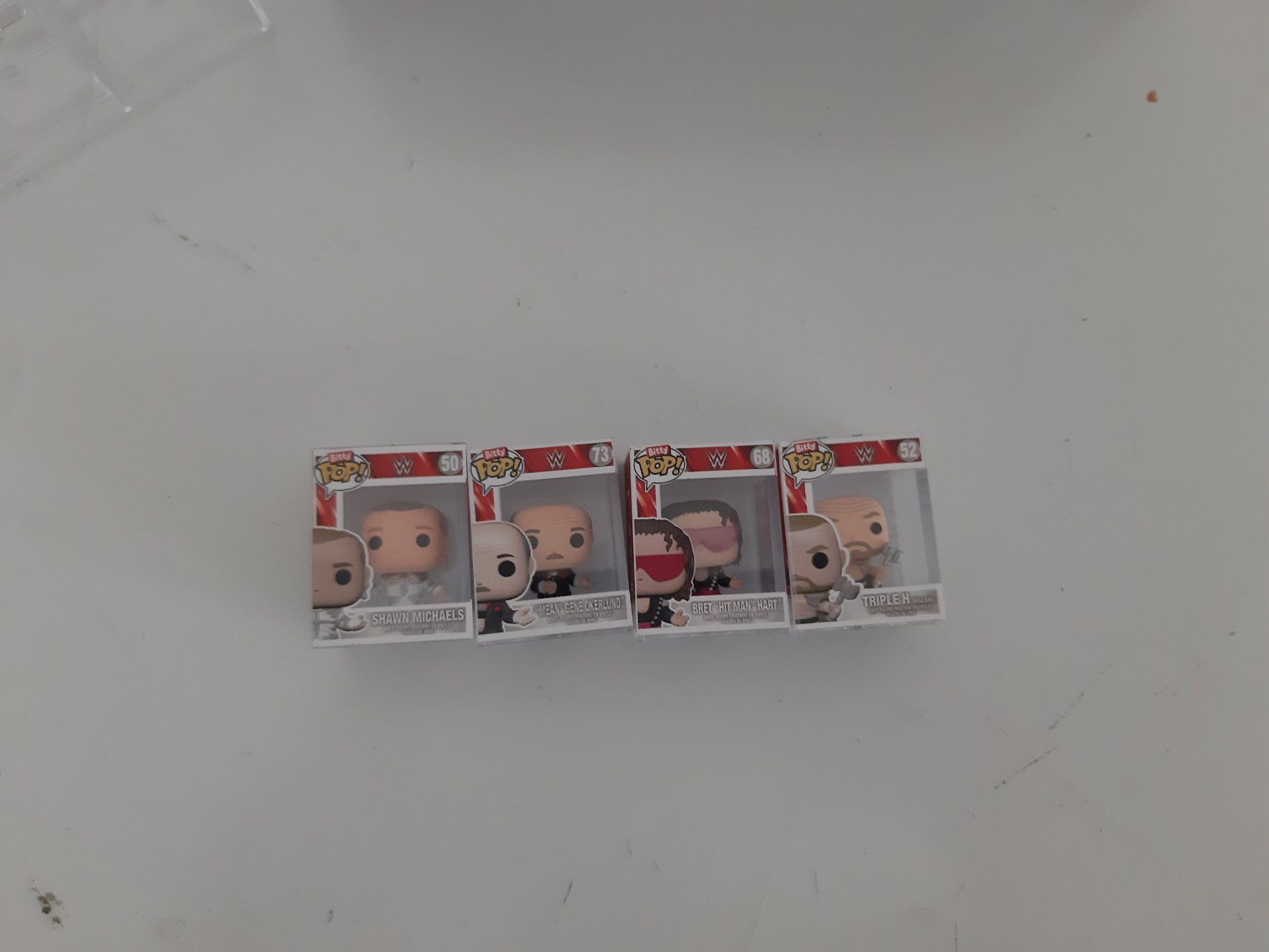 Funko Statuette: Funko Bitty Pop WWE X4 Figure Bret Hart – Usato da Buchs SG venduto da Bray_Law 4