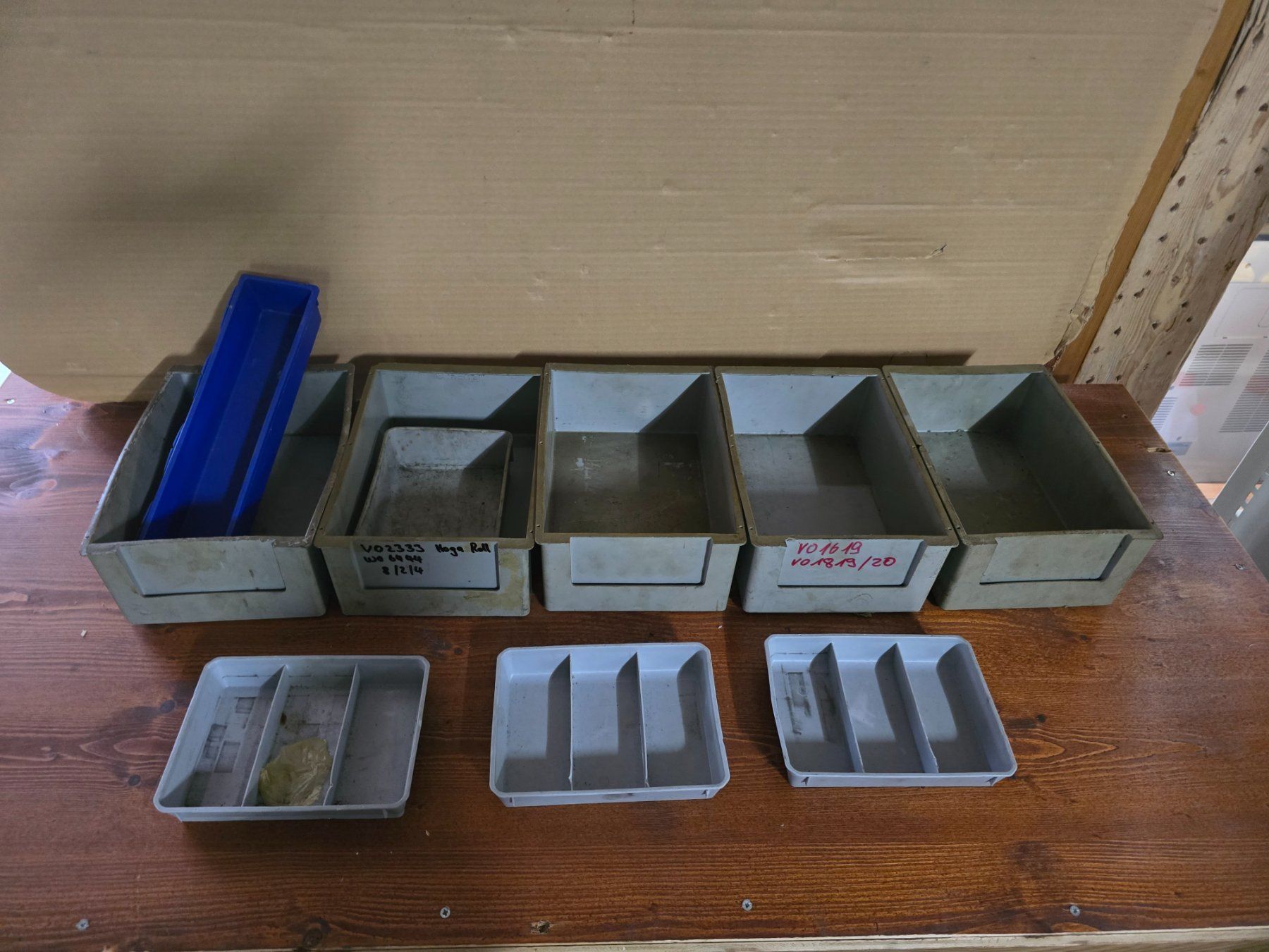 Casse di trasporto: Posten diverse Kunststoff Stapelboxen ab 1.- – Usato da KRINAU venduto da Mio_Liqstyle 2