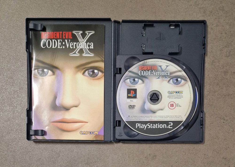 Resident Evil - Code Veronica X + demo disc Devil May Cry (2001) - Sony Playstation  2 - LastDodo