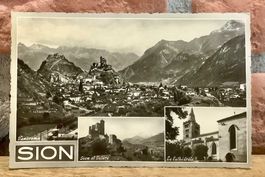 SION Sitten - Panorama - Mehrbild