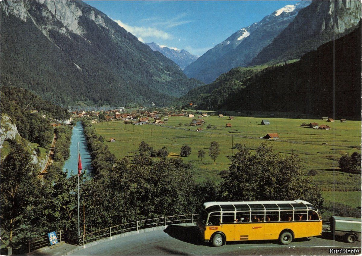 Cartes postales: Postauto // FBW // Innertkirchen BE – D'occasion à Basel par intermezzo12