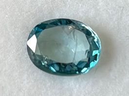 Zirkon blau 2.87 ct