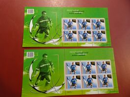 2008, 2 KLEINBOGEN AKTIVFUSSBAL POSTFRISCH + AUSGABETAG