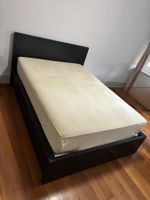 Ikea Malm Bett mit Aufbewahrung 140x200