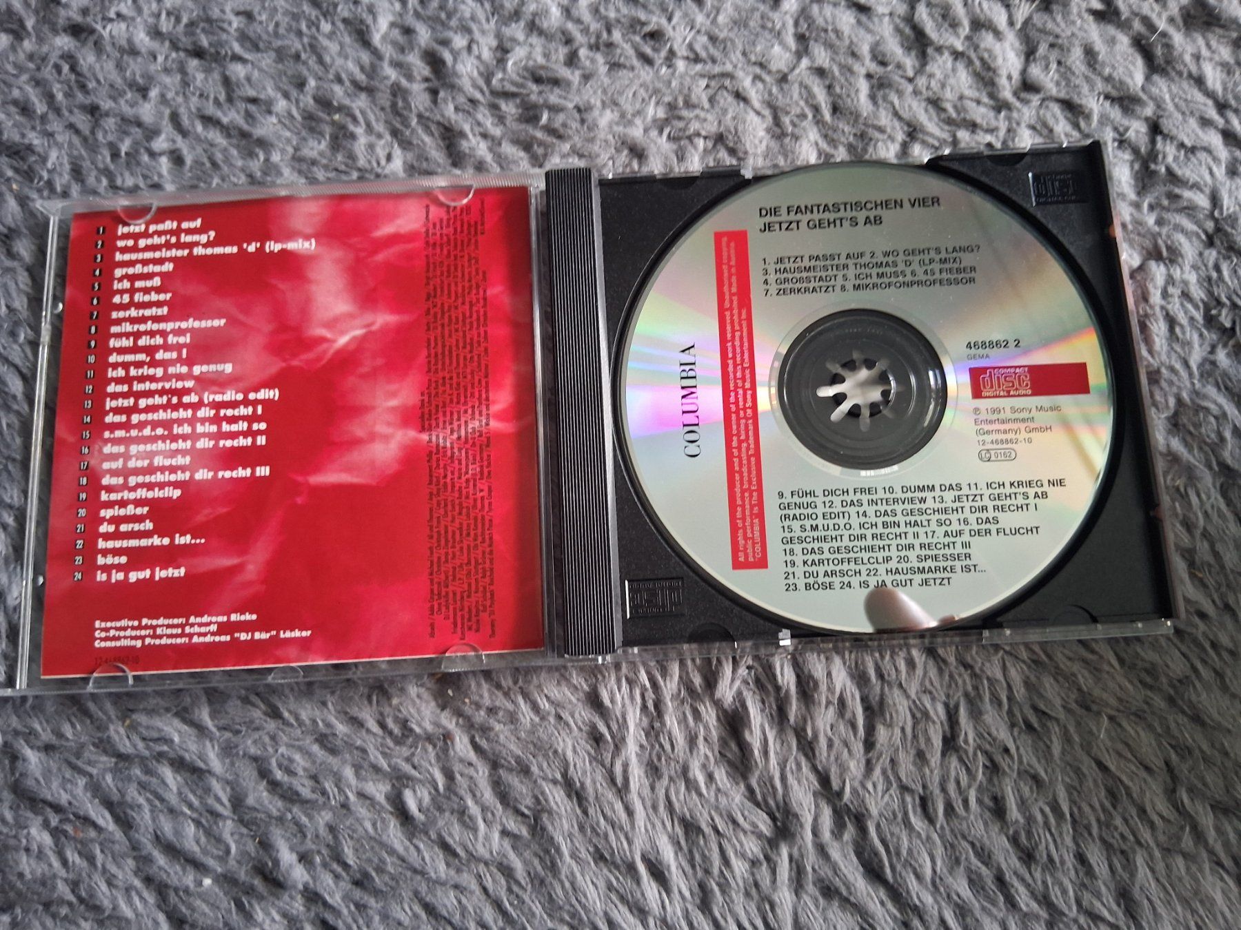 CD: DIE FANTASTISCHEN VIER     JETZT GEHT'S AB      CD – Usato da Wetzikon ZH venduto da Ramones01 2