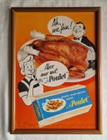 Werbetafel Speisefett "le Poulet" - kostenlose Lieferung