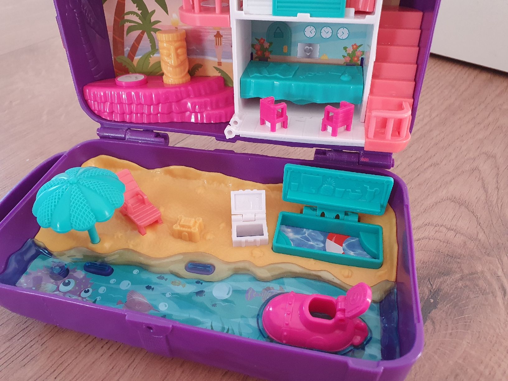 Polly Pocket Giocattoli: Original Polly Pocket Reiserucksack von 2017 – Usato da Niederönz venduto da STI88 1