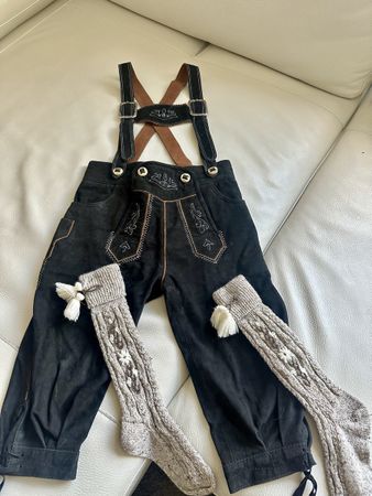 Original Steindl Lederhose Gr.122 Oktoberfest Tracht