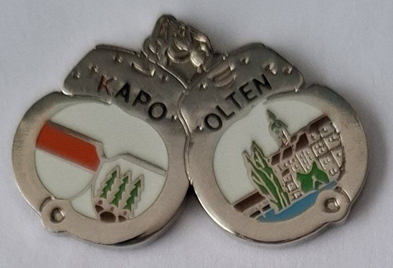 Plaquettes & Badges: KAPO Olten Handschellen – D'occasion à Hinterkappelen par Schampus