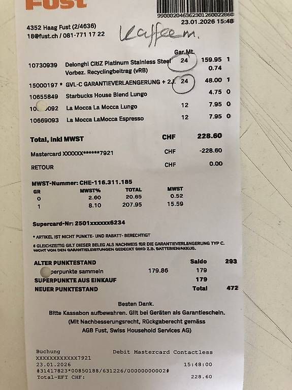 Macchine per caffè & Macchine per espresso: Kaffeemaschine – Usato da Gamprin venduto da Tyreso69 2