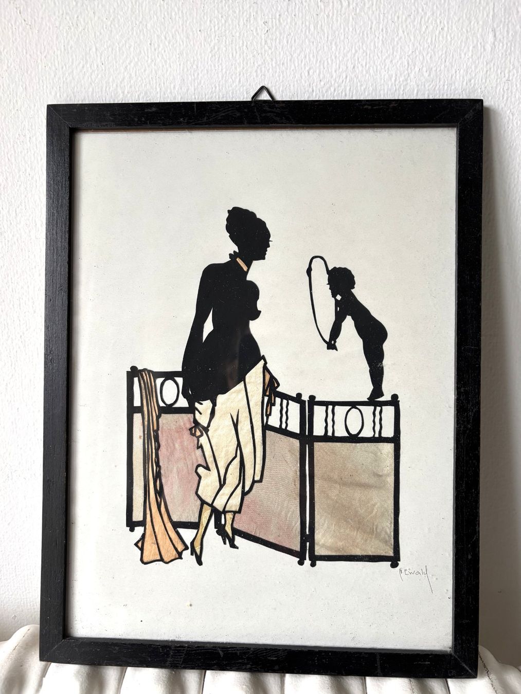 Grafiken & Lithographien: Fascinierte Scherenschnict Signierte Bild – Gebraucht aus Zürich von Nofelet31 4
