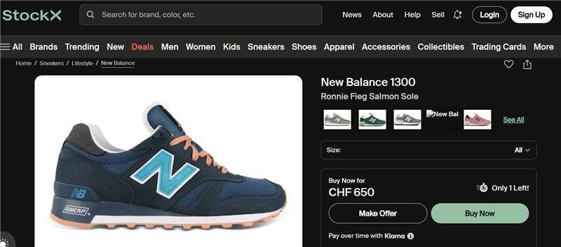 New Balance Scarpe da uomo: New Balance 1300 - Limited Edition – Usato da Zürich venduto da min_b29b 6