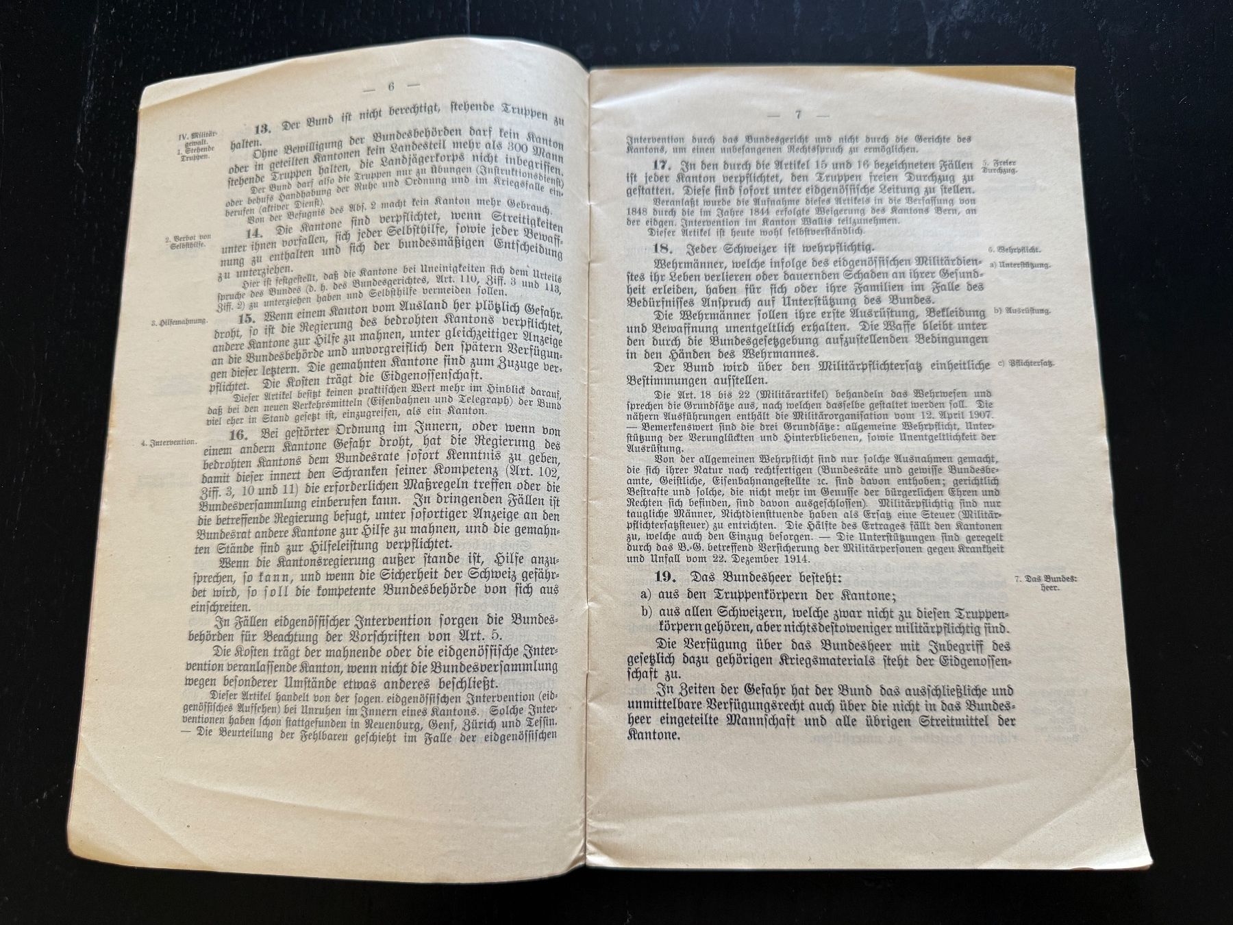 Bücher: Bundesverfassung der Schweizerischen Eidgenossenschaft 18... – Gebraucht aus Erstfeld von Uhu1980 2