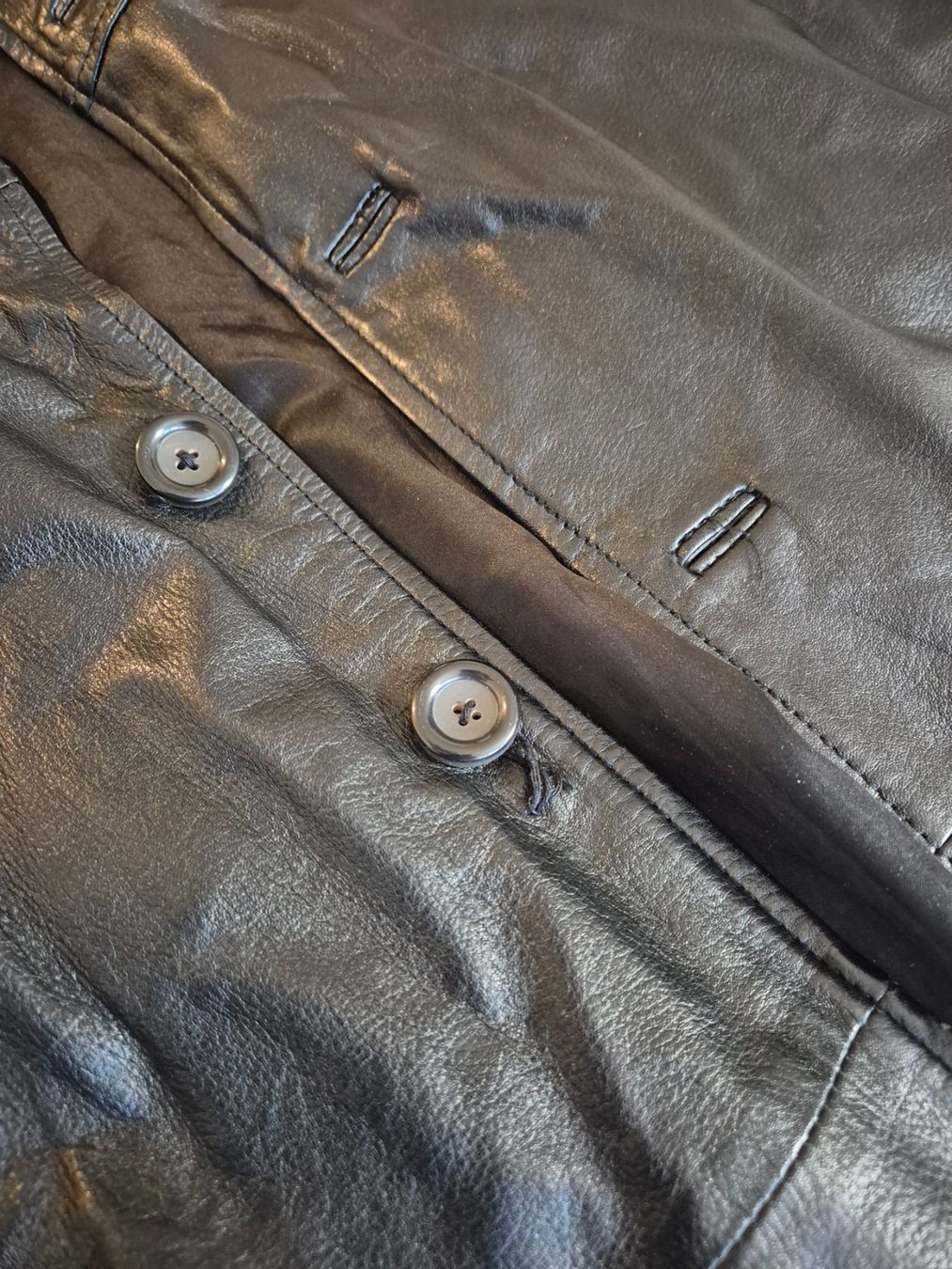 Mäntel: Vintage Ledermantel schwarz – Gebraucht aus Weiach von ste_hxx 6