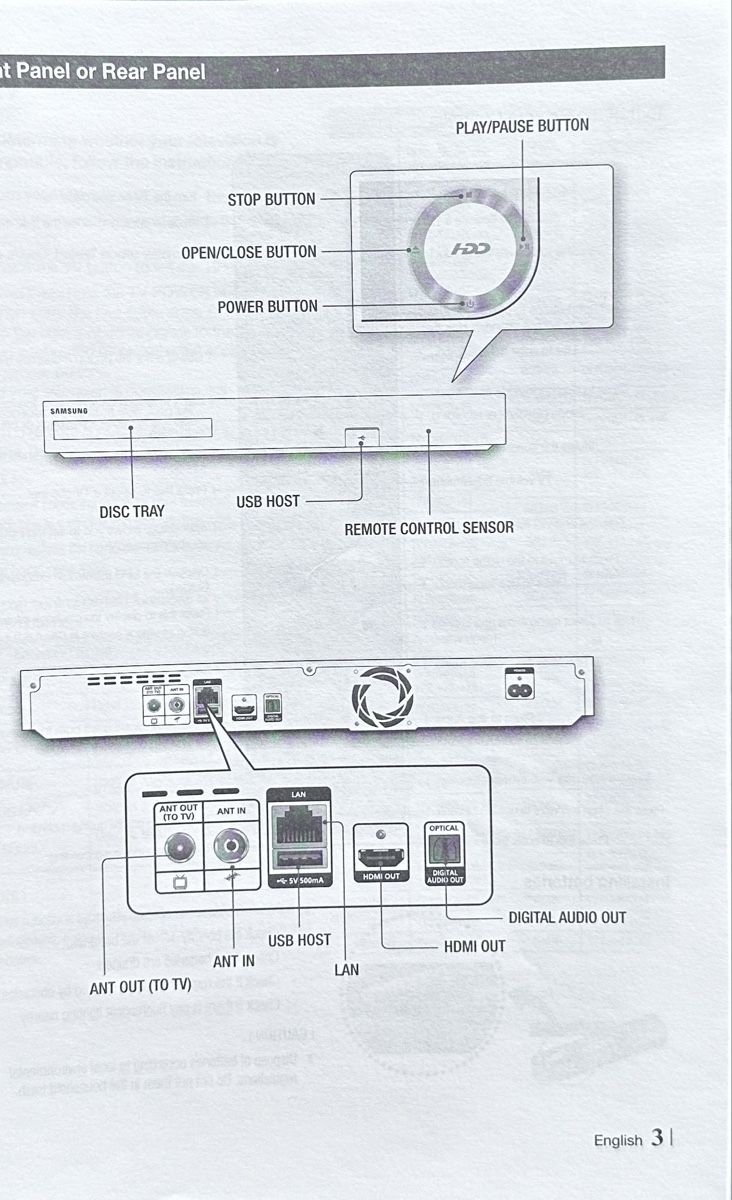 Samsung Systèmes audio & multimédias: Samsung Blu-Rey 3D  – D'occasion à Burgdorf par Blau4002