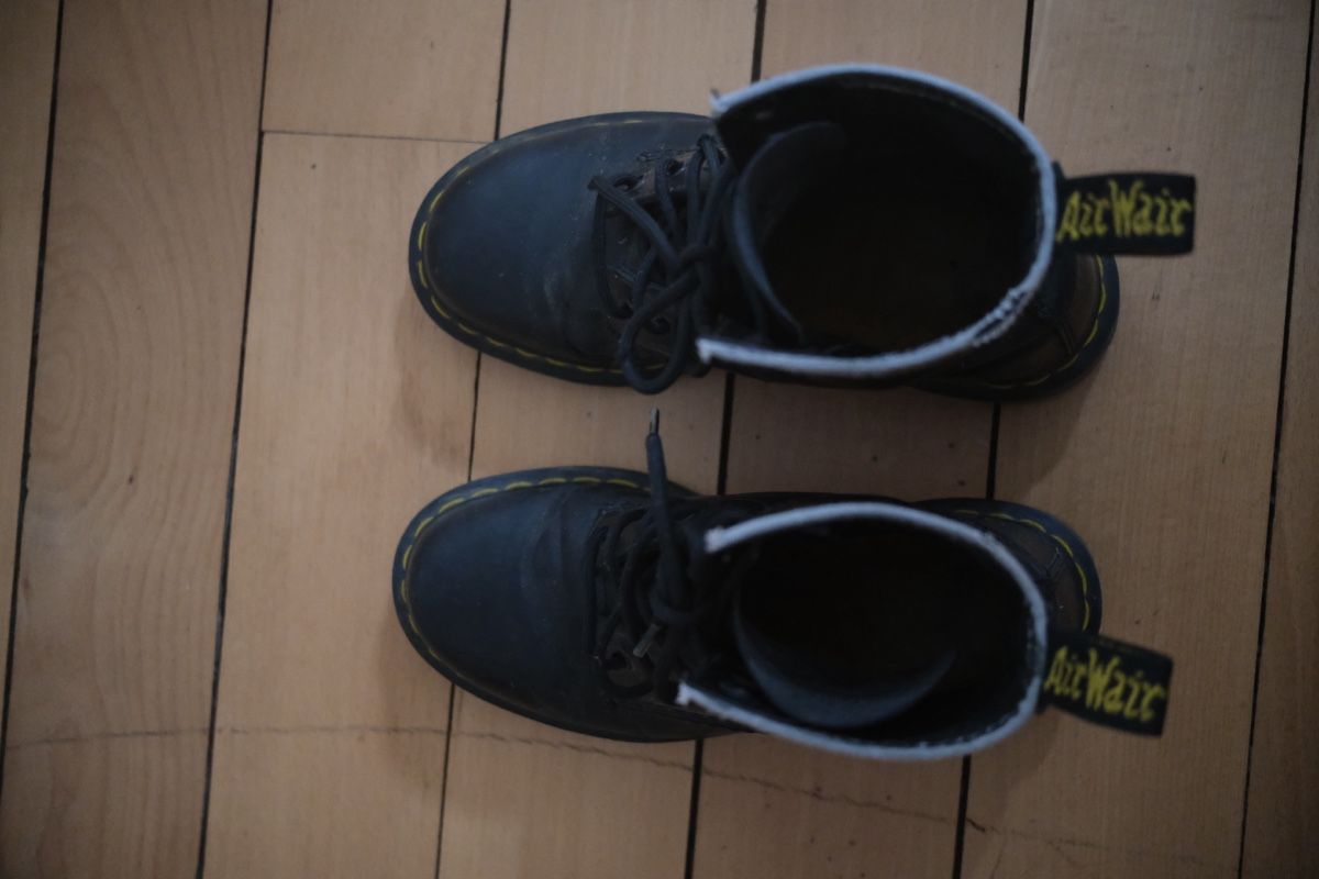 Dr. Martens Scarpe da donna: Dr. Martens Lederstiefel, Schwarz, Grösse 36 – Usato da Zürich venduto da Njali 3