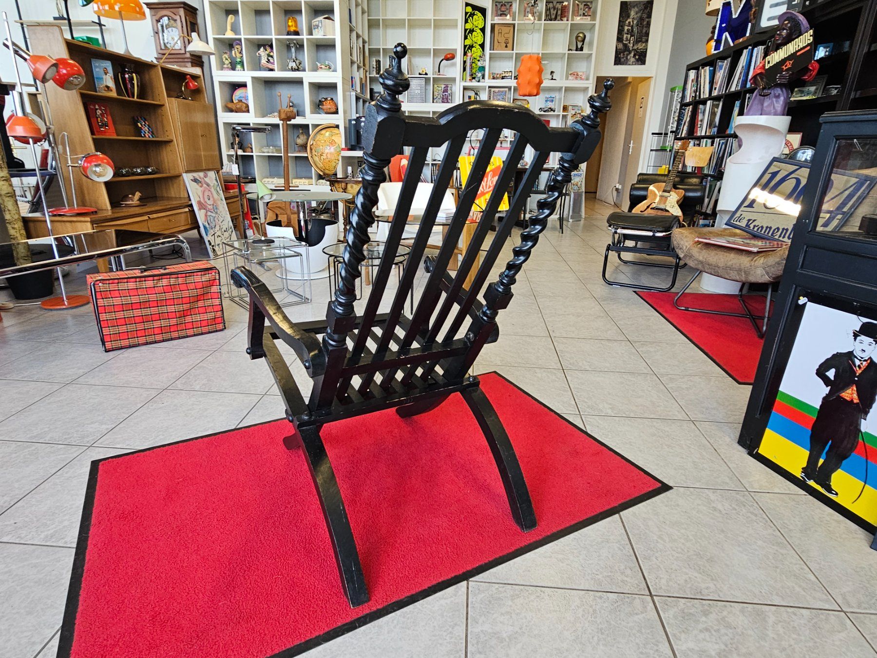 Stühle: Viktorianischer Klappstuhl, Victorian Folding ArmChair – Gebraucht aus Nottwil von Wondewa-Shop 6