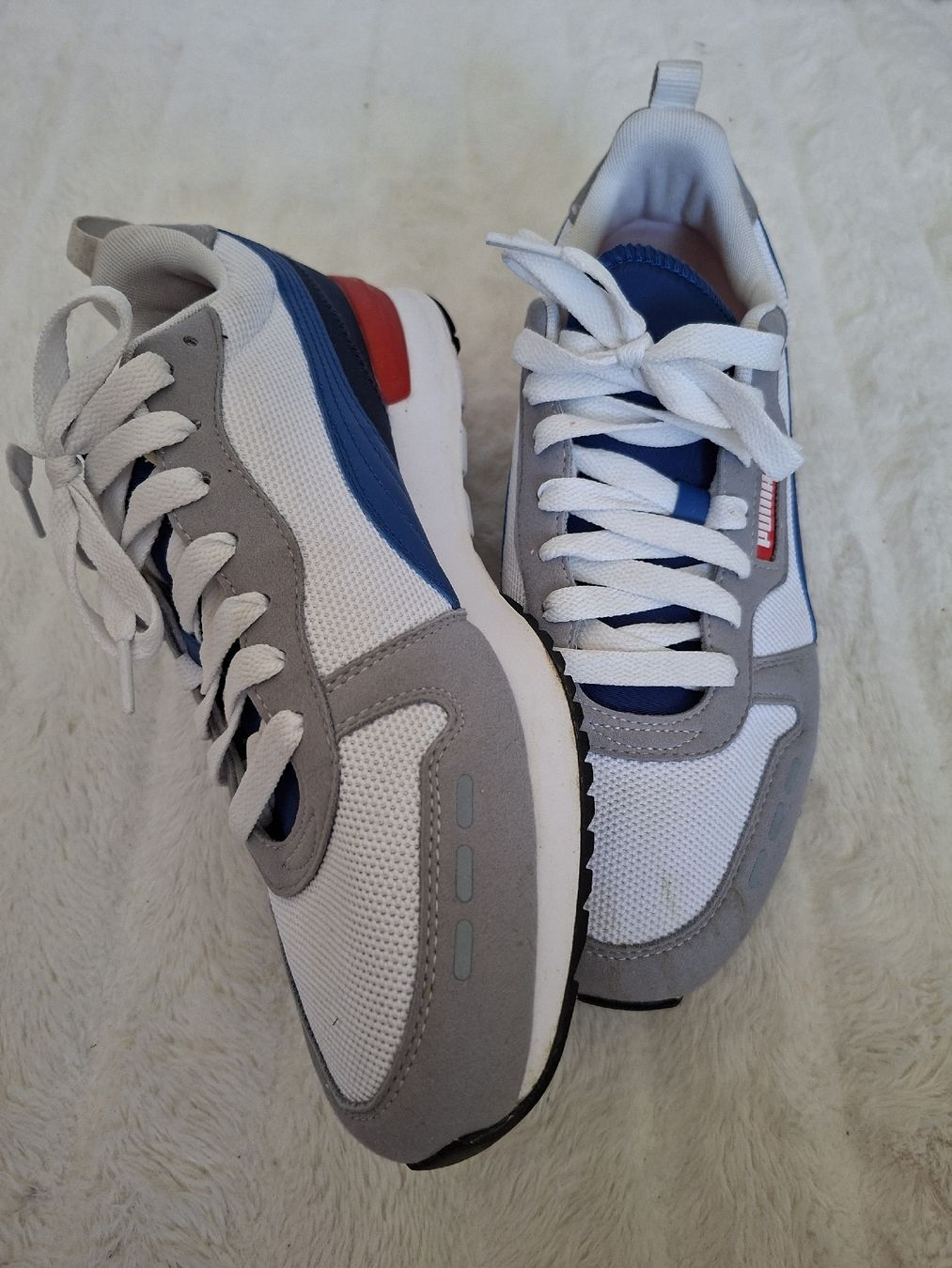 Puma Scarpe da uomo: Baskets Puma R78 Gris/Bleu/Rouge Taille 44  – Usato da Renens VD venduto da ser_j2fn 6