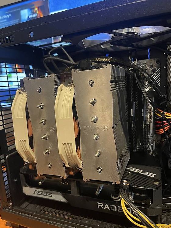 Vendo PC Ryzen 5500, RX6600, Case con front in legno (Gebraucht) in ...
