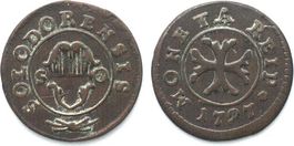 SOLOTHURN Vierer 1797 Billon ss-vz