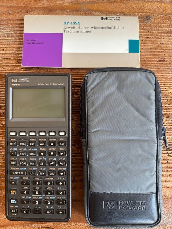 HP 48SX Grafik Taschenrechner Vintage Sammler, zirka 1993 (Gebraucht ...