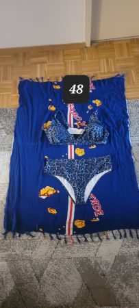 Maillot de bain taille 48 & Paréo  Cap Verte130x95