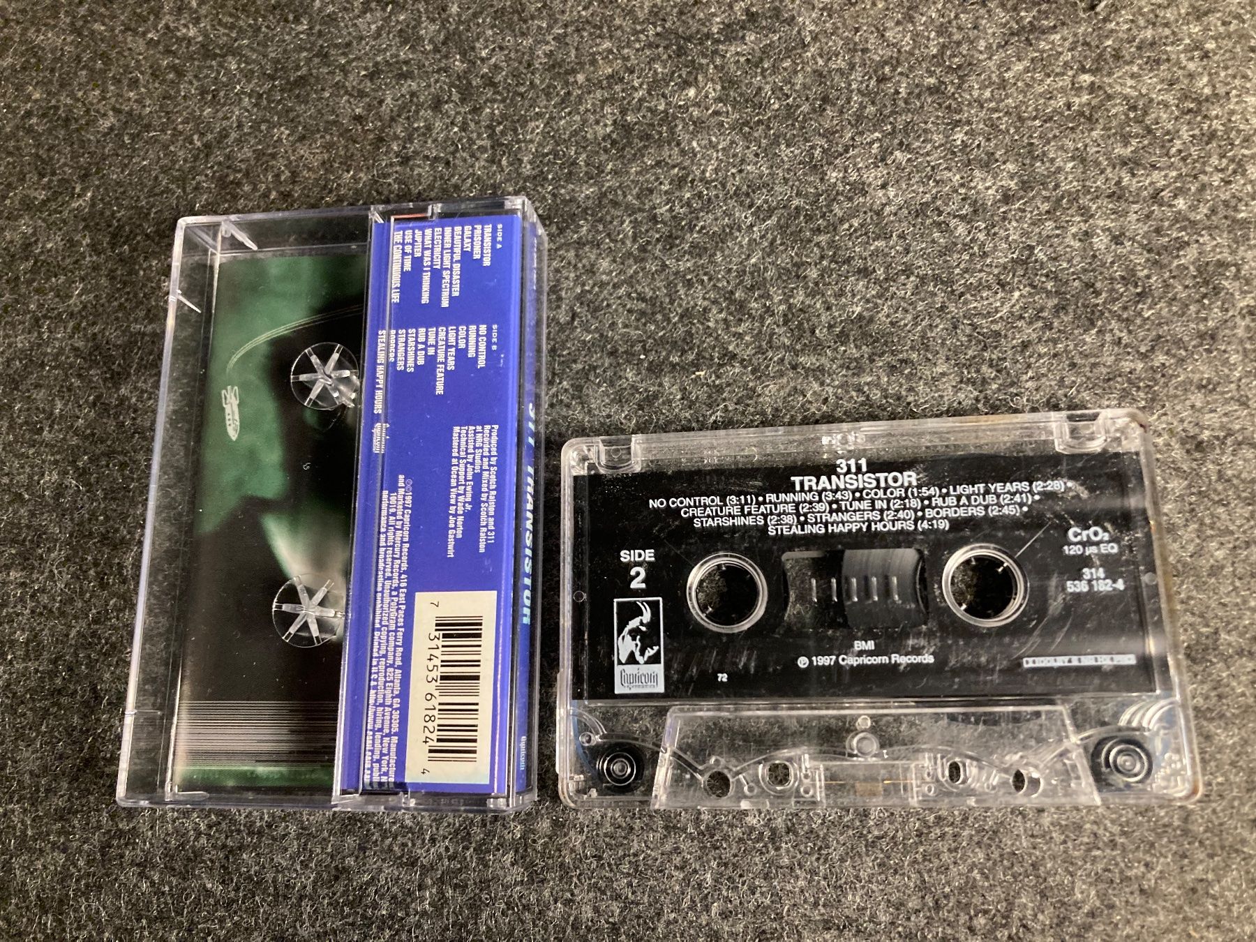 Musicassette: 311 - Transistor (MC) – Usato da Fribourg venduto da Karushi 4