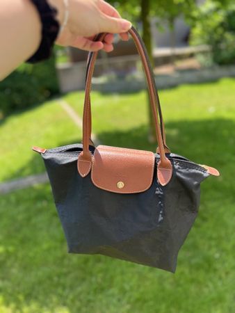 Longchamp Le Pliage Tasche Shopper schwarz