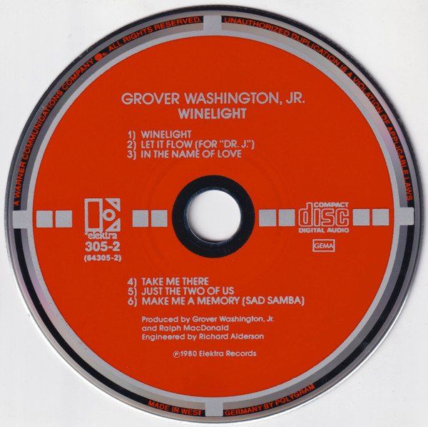 CD: Grover Washington, Steve Gadd, Eric Gale, Bill Withers, – Usato da Unterbäch venduto da fiqsa 2