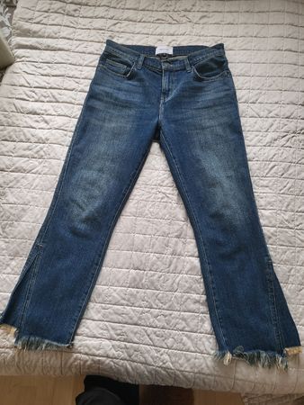 Current/Elliott Jeans - Size 29 - Cropped with Frayed Hem!