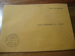 Brief 1977, Stempel + Siegel Post 8184 Bachenbülach