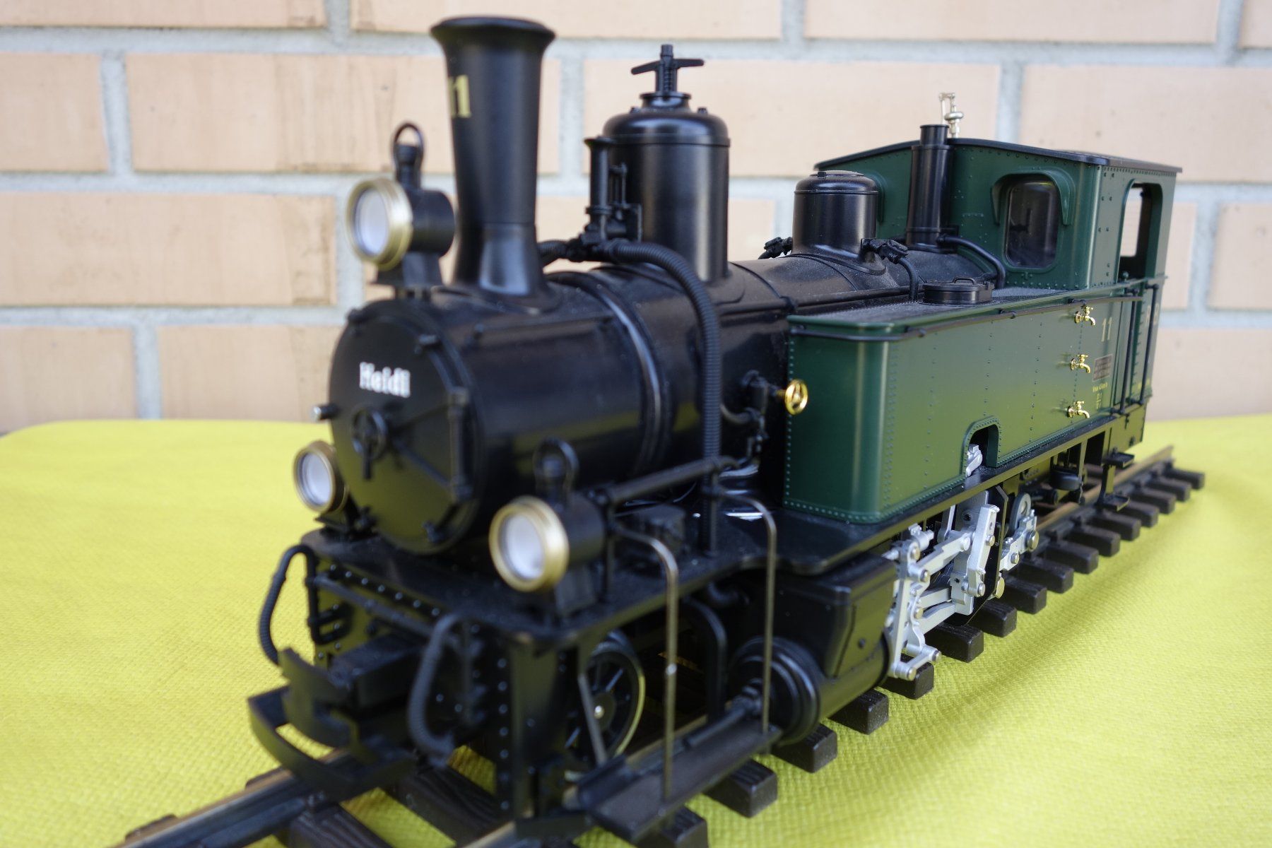 LGB Modellini di ferrovie: Rh.B Dampflok LGB 20271 Heidi digital Massoth – Usato da Kappelen venduto da Somsom02 1