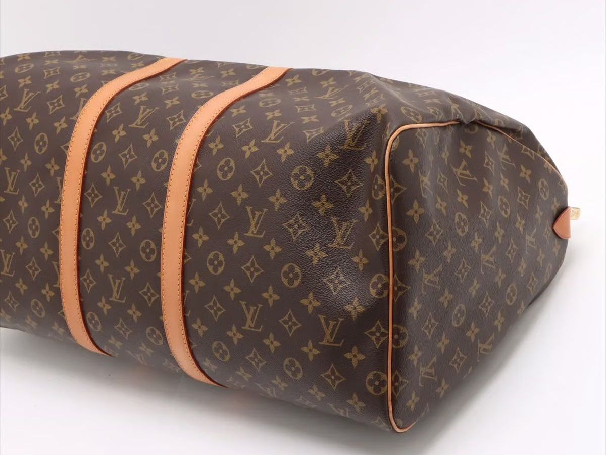 Louis Vuitton Borse: Louis Vuitton Keepall 55 Monogram Braun - top Zustand – Usato da Flawil venduto da HeritageAtelier 2