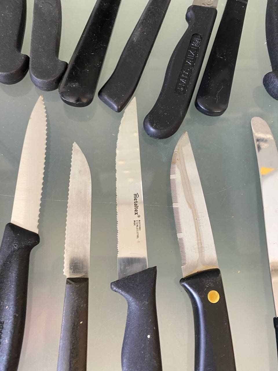 Messer: Messerset, diverse Messer, K 415 – Gebraucht aus Oberönz von Brocki-schatzkiste 5