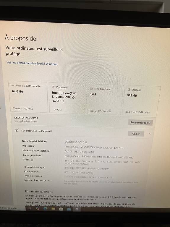 PCs: PC bureautique pro – D'occasion à Orbe par Tomi.1350 4