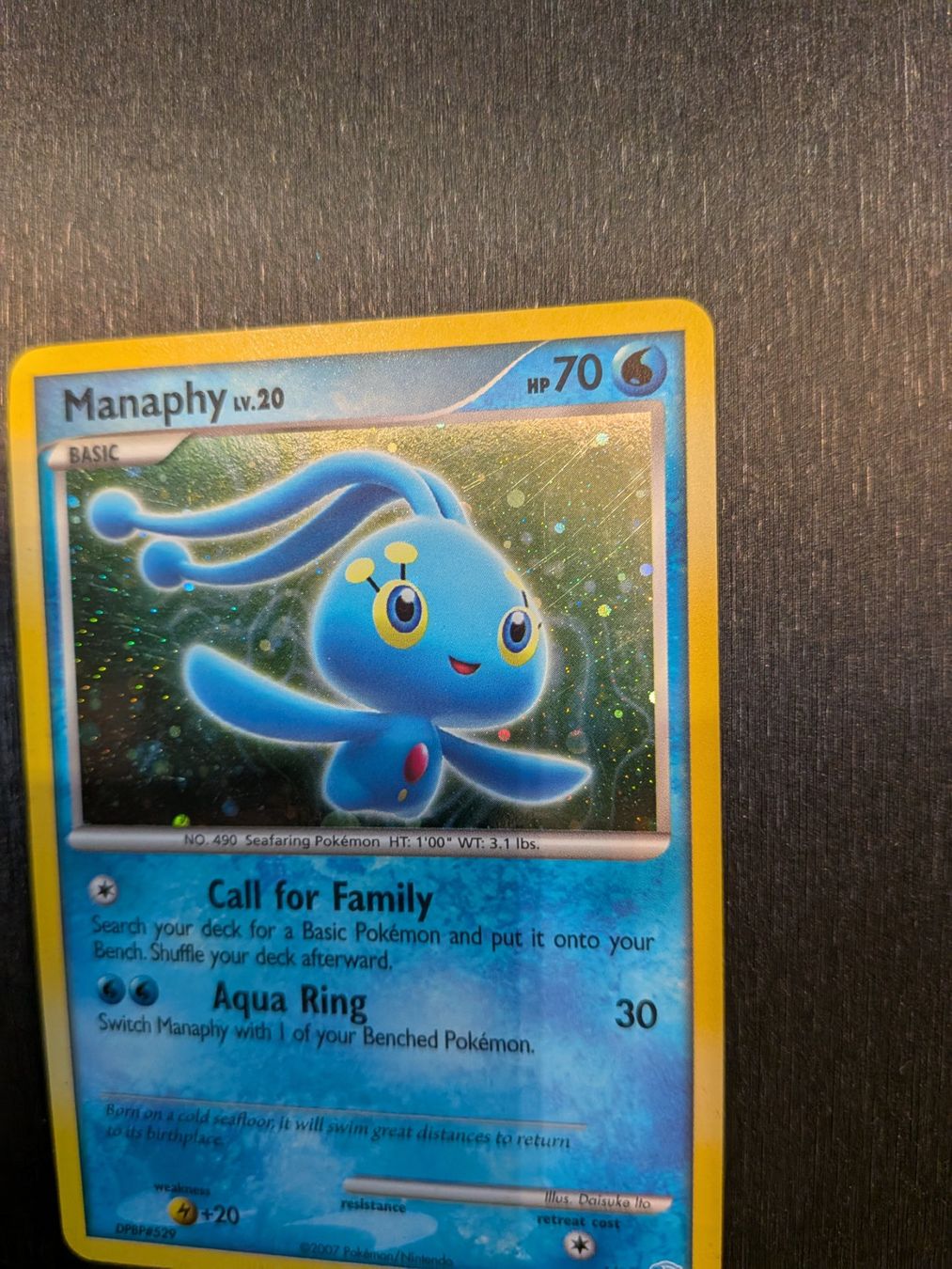 Pokémon Carte collezionabili: 2007 Theme Deck Manaphy Holo 4/12 Ab 1 – Usato da Paradiso venduto da Pkmn10 1