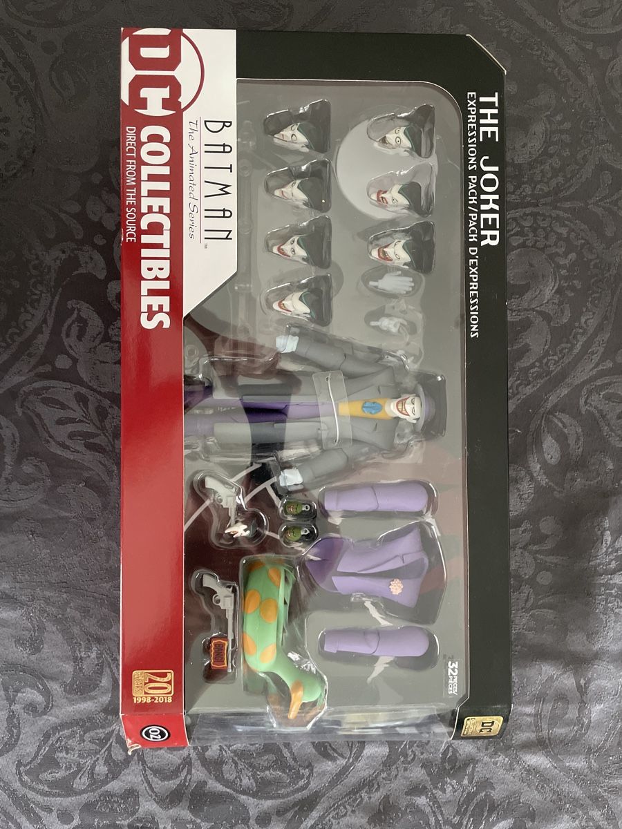 Giocattoli: Batman Animated Series Joker Expression Pack DC Collectibles – Nuovo e nell'imballaggio originale da Dombresson venduto da Bru-Way.WE.co 2