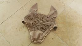 Kentucky Horsewear Wellington Velvet Fliegenhaube beige WB L