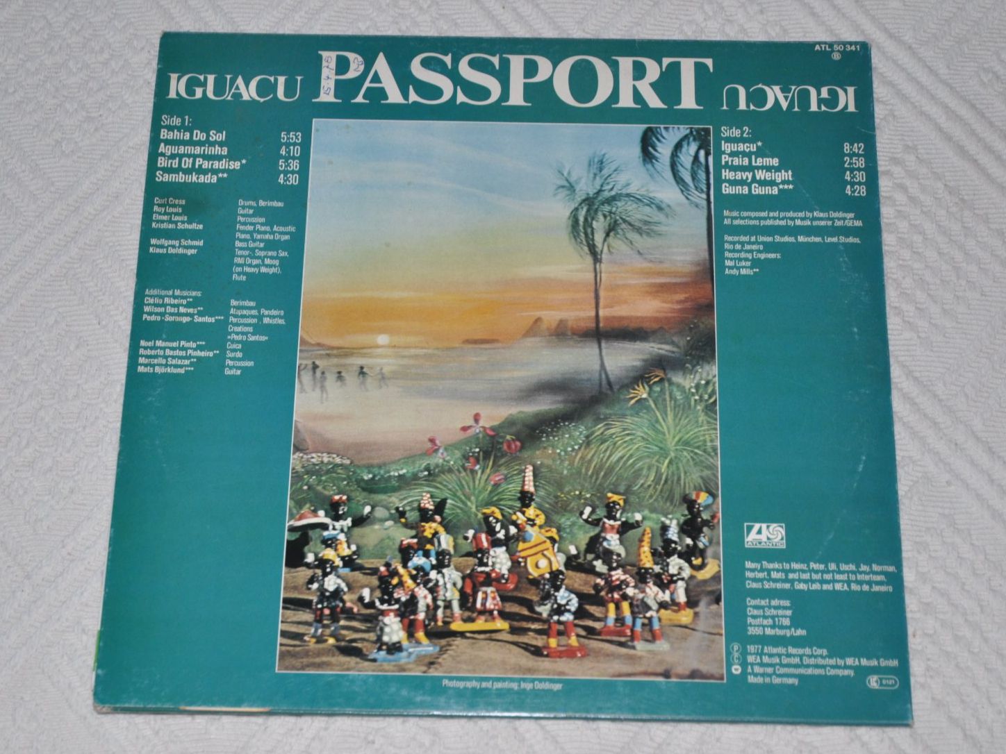 Dischi in vinile: LP Passport - Iguaçu – Usato da Boll venduto da Theodora15 1